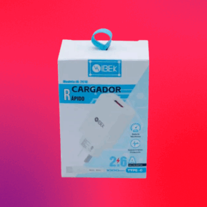 CARGADOR IBEK TIPO C 2.6A IB2610