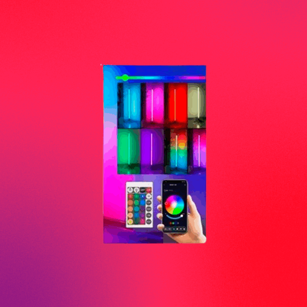 LAMPARA DE PIE RGB  LAMPRGB32