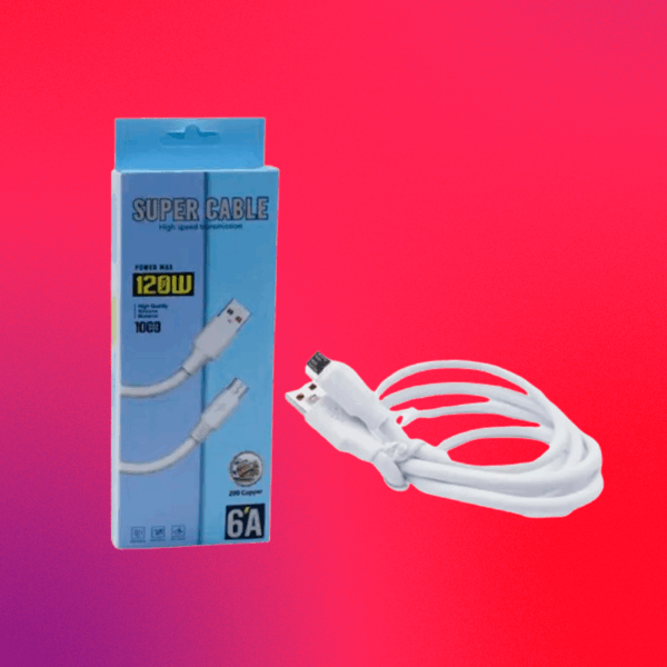 CABLE LAMBOTECH TIPO C 120W 6A