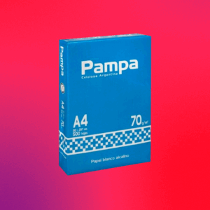 PAPEL A4 PAMPA 70G RESMA 500 H0JAS