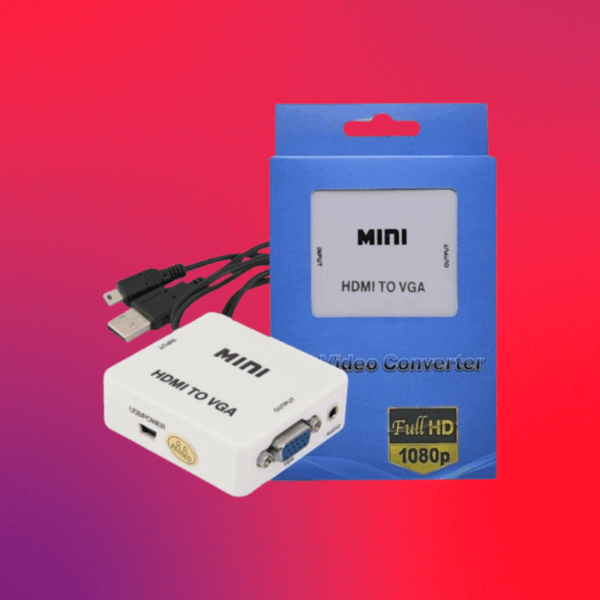 CONVERSOR HDMI A VGA CON AUDIO DXHDMIVGA