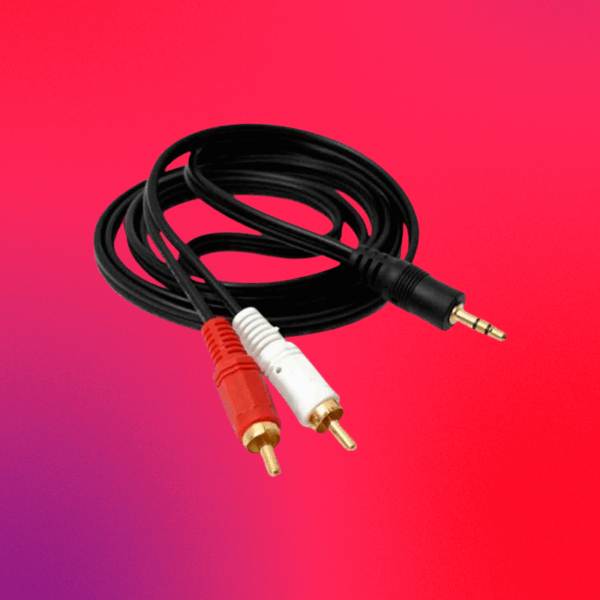 CABLE 3,5 A 2 RCA 1,5M