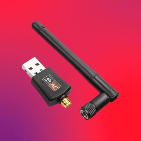 ADAPTADOR WIFI ANTENA USB 600MBPS