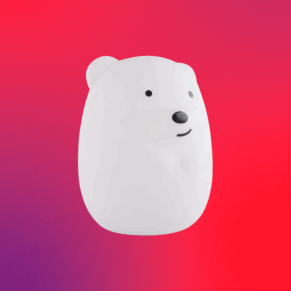 LAMPARA DE SILICONA TIPO OSO YH322