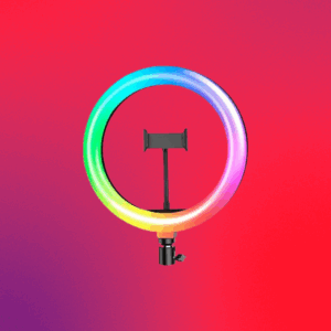 ARO  LED RGB 26CM CON TRIPODE MJ26KA