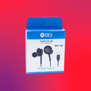 AURICULARES IBEK TIPO C ER-T27